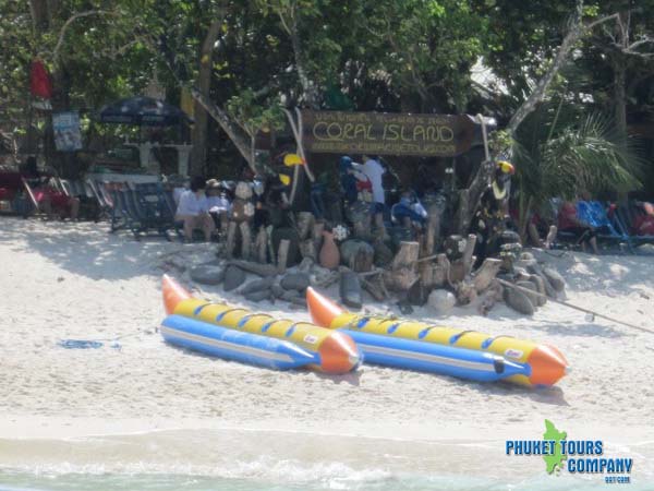 Coral Island Tour + Banana Boat + Parasailing