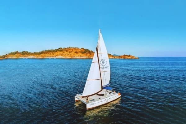 Half Day Coral Island Sunset Promthep Cape Sailing Catamaran