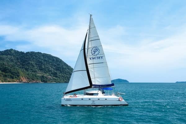 Half Day Coral Island Sunset Promthep Cape Sailing Catamaran
