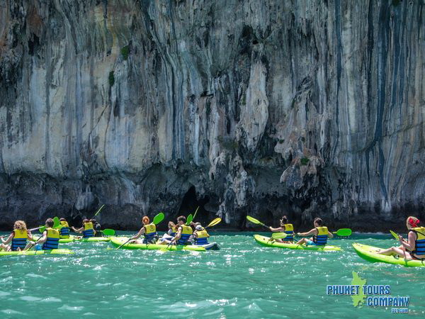 Krabi Kayak Full Day Ao Thalane Koh Hong