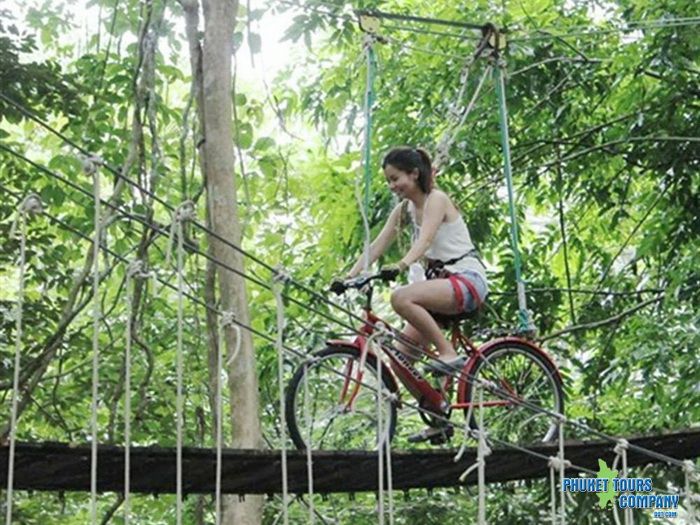 Krabi Zipline Full Day Tour with Climbing