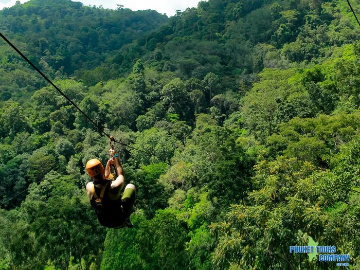 Krabi Zipline Full Day Tour with Climbing