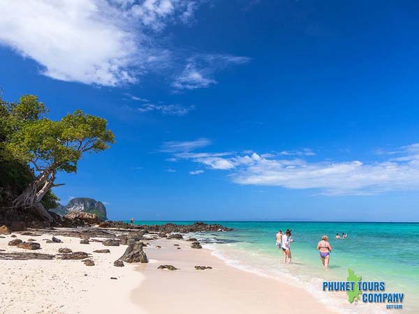 Phi Phi Island Bamboo Island by Speed Boat Premium Tour