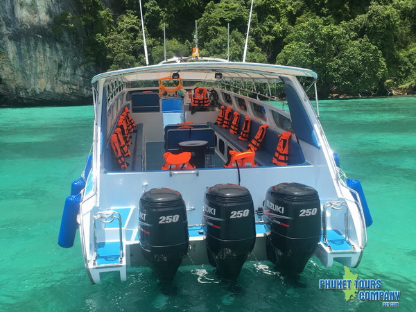 Lazy Phi Phi Island Maya Bay Khai Island by Speedboat Tour