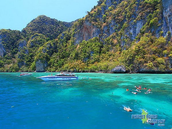 Lazy Phi Phi Island Maya Bay Khai Island by Speedboat Tour