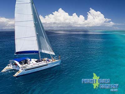 Catamaran Private Racha Island Coral Island Tour 30 - 40 Pax