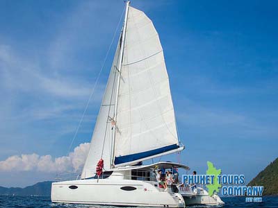 Catamaran Private Racha Island Coral Island Tour 30 - 40 Pax