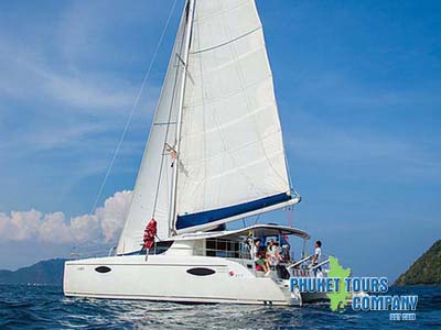Catamaran Private Racha Island Coral Island Tour 20 - 30 Pax