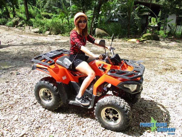 Phuket City Half Day Afternoon Tour include ATV