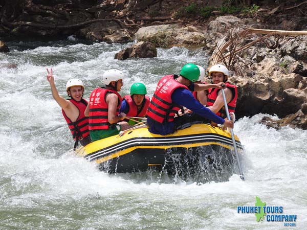 Phuket Rafting 5 Km Program A