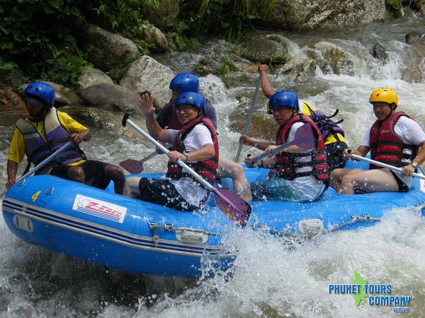 Phuket Rafting 5 Km Program A