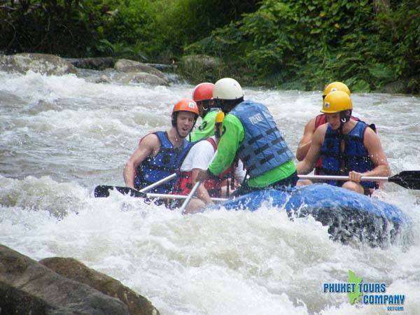 Phuket Rafting 5 Km Program C