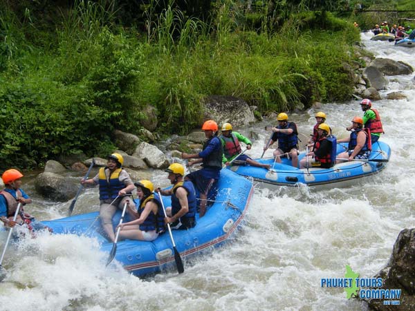 Phuket Rafting 5 Km Program C