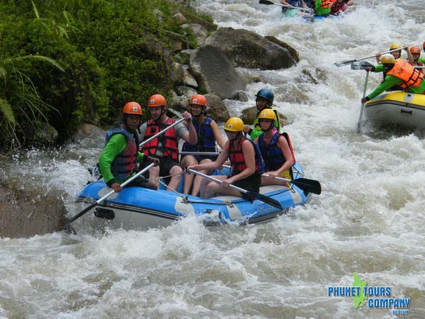 Phuket Rafting 5 Km Program C