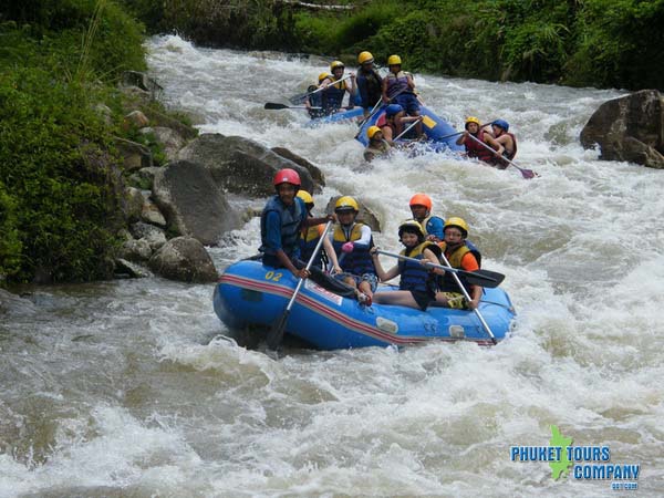 Phuket Rafting 5 Km Program C