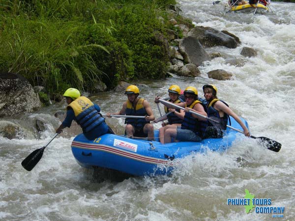 Phuket Rafting 5 Km Program F