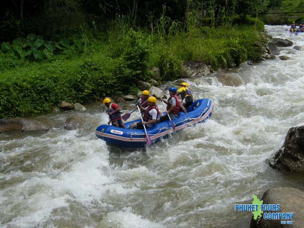 Phuket Rafting 5 Km Program F