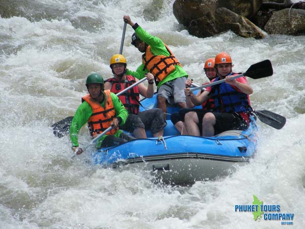 Phuket Rafting 5 Km Program F